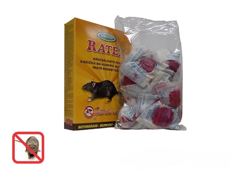 Ratex pasta - momeala raticida proaspata (200 gr)  